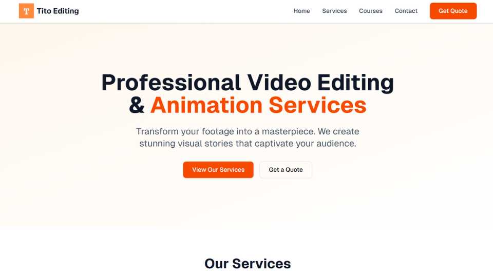 Logo of Tito Editing