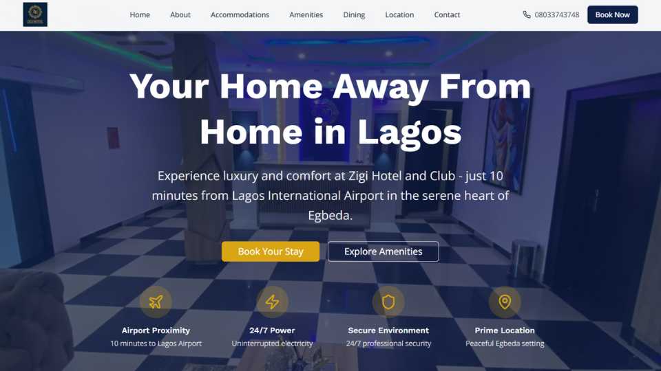 Logo of Zigi Hotel and Club